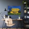 93855-26.jpg Relaxation vs Stress City Framed Poster