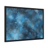 Аrt Painting Blue Blob Framed Poster