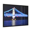 Blur Bridge Framed Poster