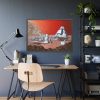 93855-306.jpg Mars Mission Illustrated by Les Bossinas Framed Poster