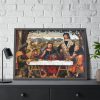 93855-331.jpg Marziale Christus in Emmaus Anagoria Framed Poster
