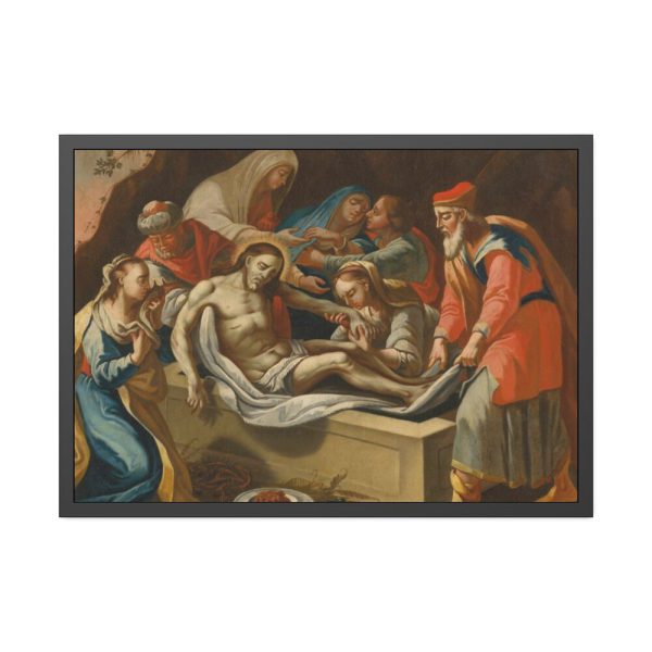 Entombment of Christ Framed Poster