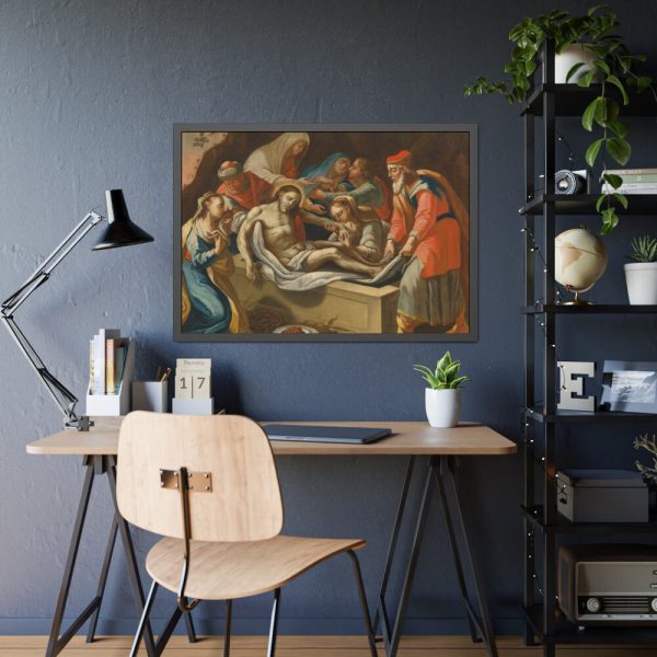 Entombment of Christ Framed Poster