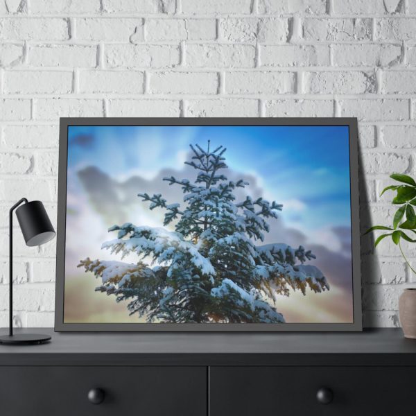 93855-339.jpg Frozen Tree Framed Poster