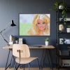 93855-354.jpg Barbie Doll Face Framed Poster