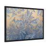 93855-385.jpg Closeup on Ice Crystals Framed Poster