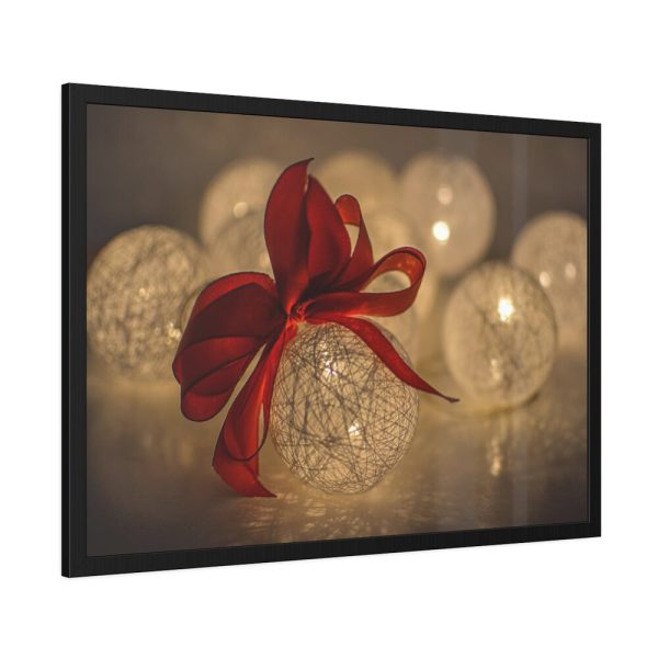 93855-413.jpg Christmas Ball Framed Poster