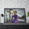 93855-419.jpg Asian Hat Dress Framed Poster