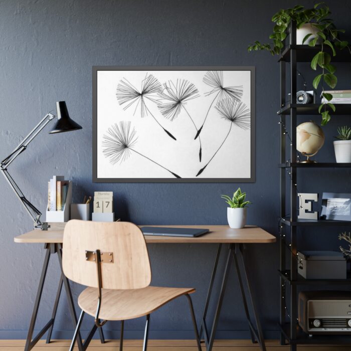 Dandelion Flower Framed Poster - Image 7