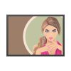 93855-448.jpg Fashion Girl Framed Poster