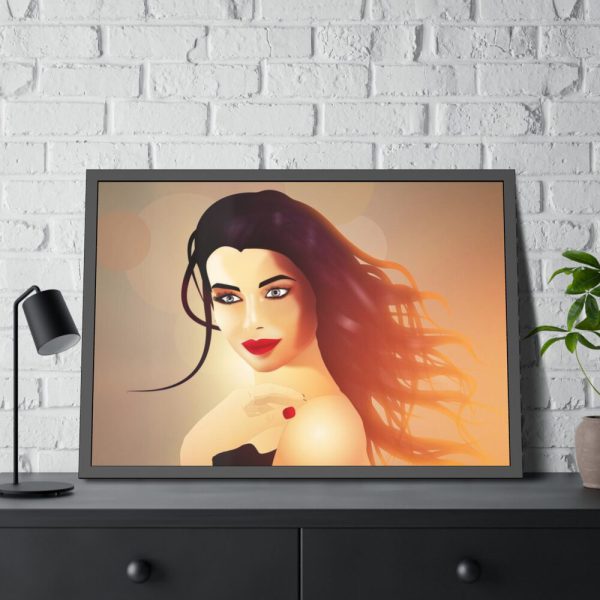 93855-463.jpg Glamour Girl Framed Poster