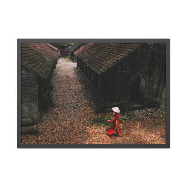 93855-480.jpg Old Village Framed Poster