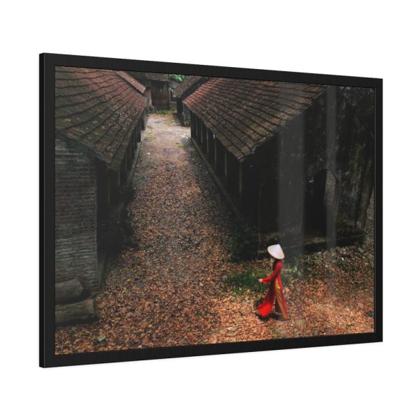 93855-481.jpg Old Village Framed Poster
