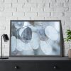 93855-499.jpg Leaves Covered in Ice Crystals Framed Poster
