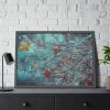 93855-511.jpg Tree Branches Covered in Ice Framed Poster