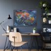 Trees Digital Art Framed Poster