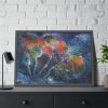 Trees Digital Art Framed Poster