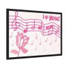 93855-53.jpg Love Music Framed Poster
