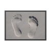 93855-552.jpg Small Footprints in the Sand Framed Poster