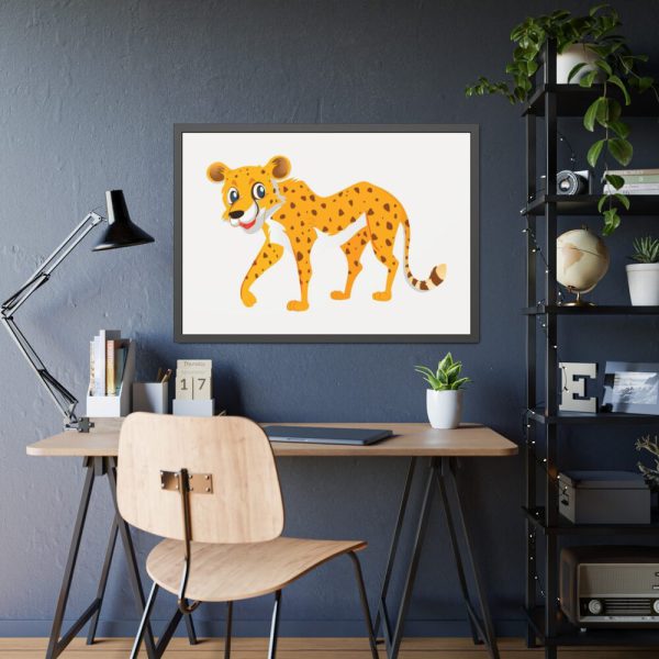 93855-562.jpg Leopard Framed Poster