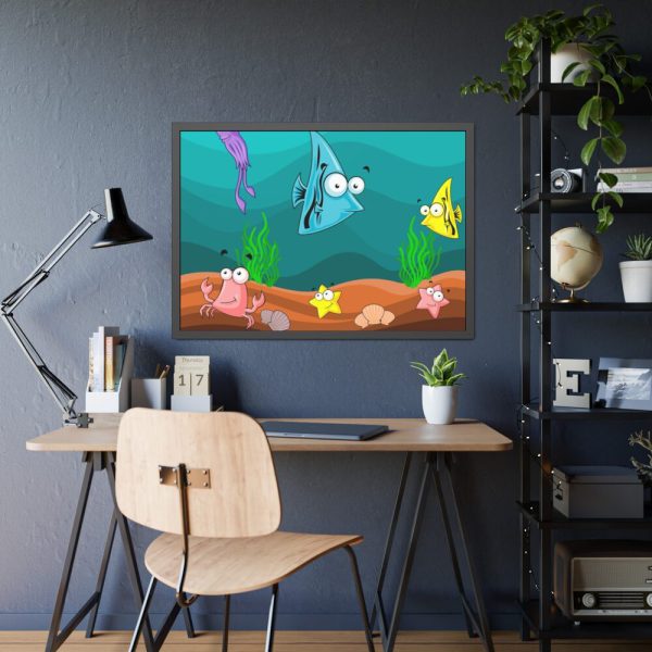 Underwater Framed Poster