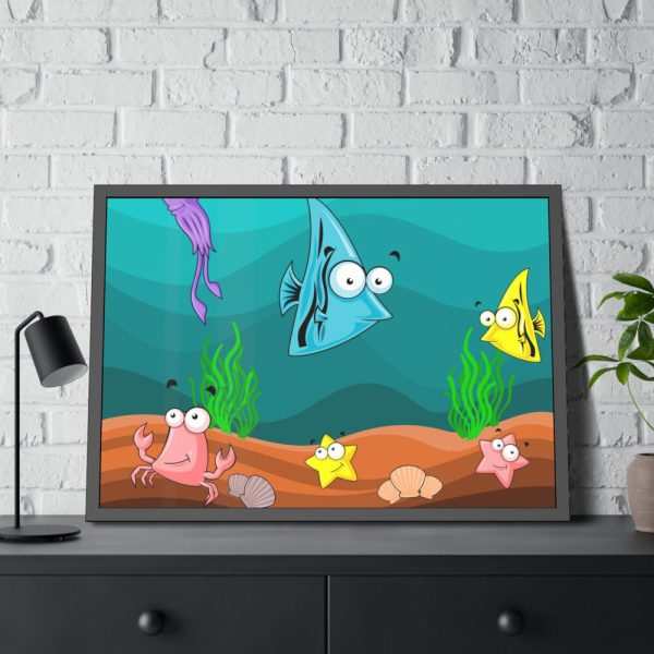 Underwater Framed Poster