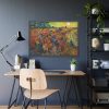 93855-630.jpg Vincent van Gogh's The Red Vineyard Framed Poster