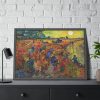 93855-631.jpg Vincent van Gogh's The Red Vineyard Framed Poster