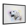 93855-633.jpg Retriever Watercolor Paint Framed Poster