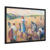 93855-649.jpg The Gleaners by Camille Pissarro Framed Poster