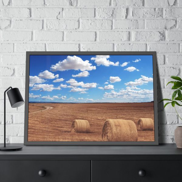 93855-655.jpg Agriculture Harvest Corn Framed Poster