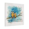 101419-20.jpg Owls on a Branch Standar Canvas