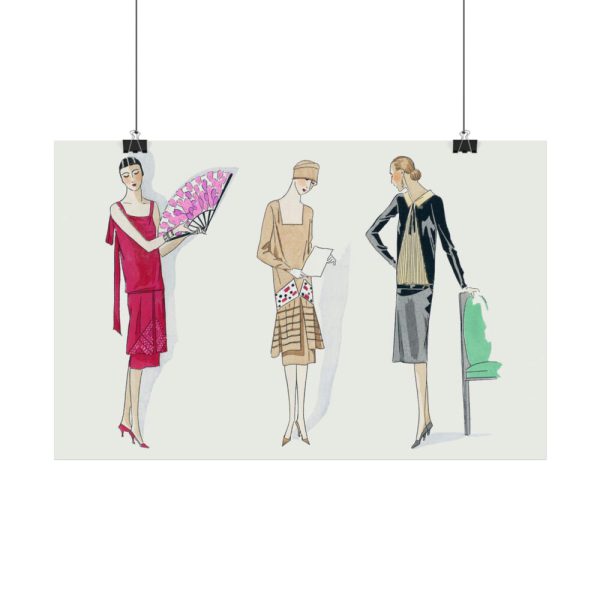 101826-1.jpg Three Dresses Poster