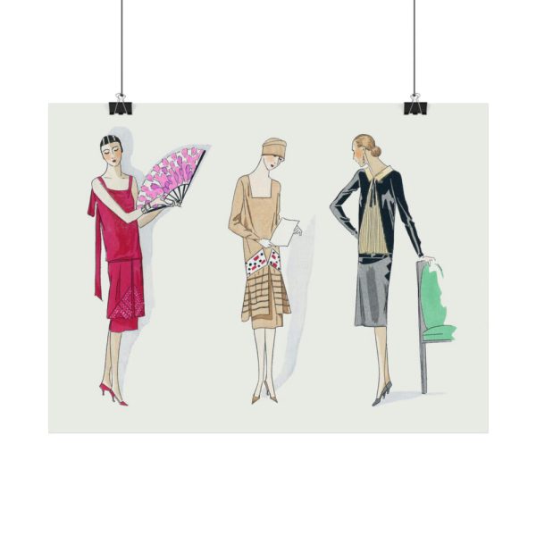 101829-1.jpg Three Dresses Poster