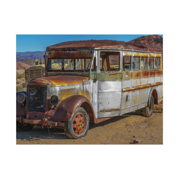 Old Rustic Truck in Nevada Poster