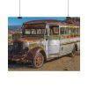 Old Rustic Truck in Nevada Poster
