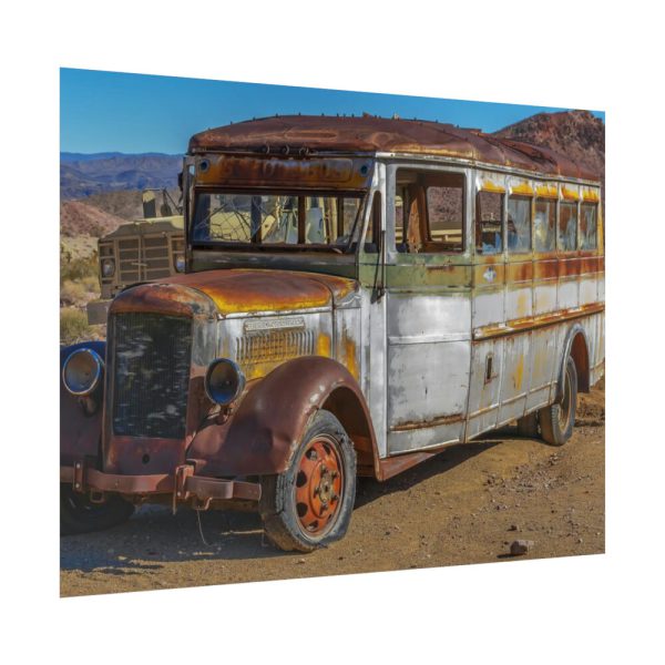 Old Rustic Truck in Nevada Poster