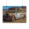 Old Rustic Truck in Nevada Poster