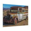 Old Rustic Truck in Nevada Poster