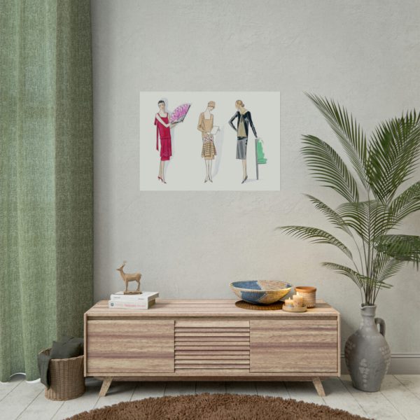 101849-3.jpg Three Dresses Poster