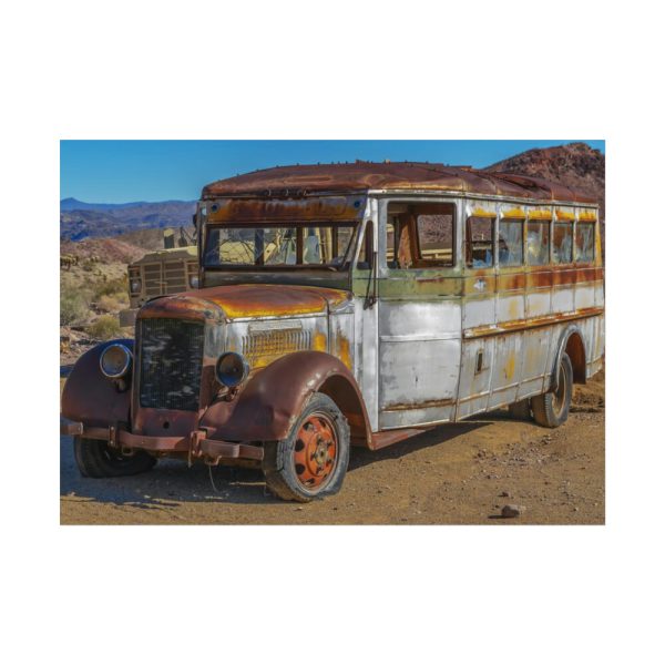 Old Rustic Truck in Nevada Poster