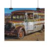 Old Rustic Truck in Nevada Poster