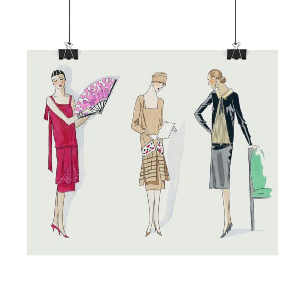 101854-1.jpg Three Dresses Poster