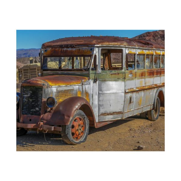 Old Rustic Truck in Nevada Poster
