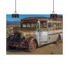 Old Rustic Truck in Nevada Poster