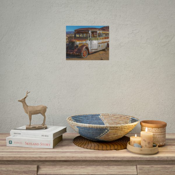 Old Rustic Truck in Nevada Poster