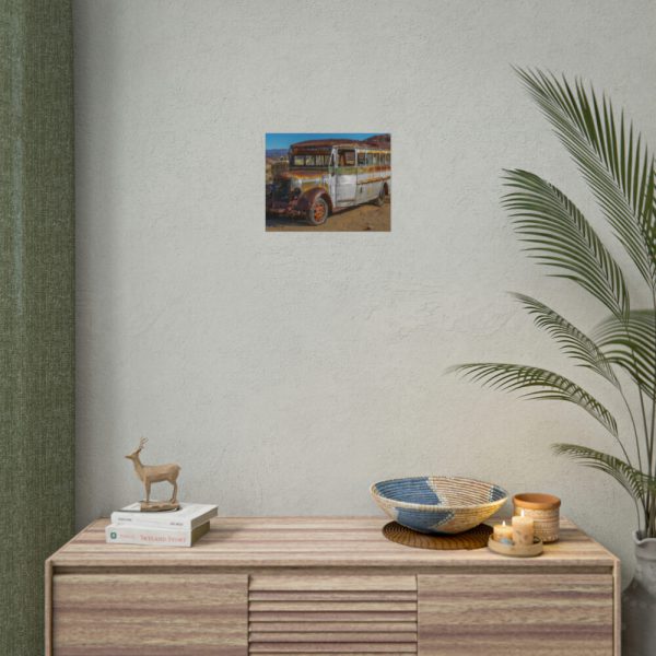 Old Rustic Truck in Nevada Poster