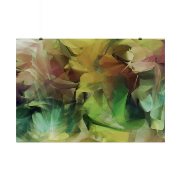 101875-1.jpg Fall Color Leaves Abstract Poster
