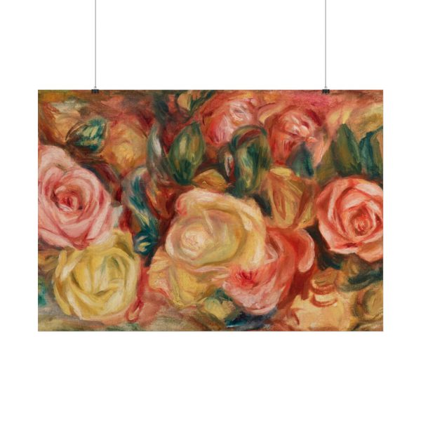 101875-101.jpg Roses by Pierre-Auguste Renoir Poster