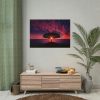 101875-11.jpg Breathtaking Red and Purple Sky Poster